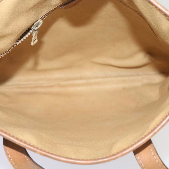 CELINE Macadam Canvas Tote Bag PVC Brown Auth yk11272 - Picture 11 of 16